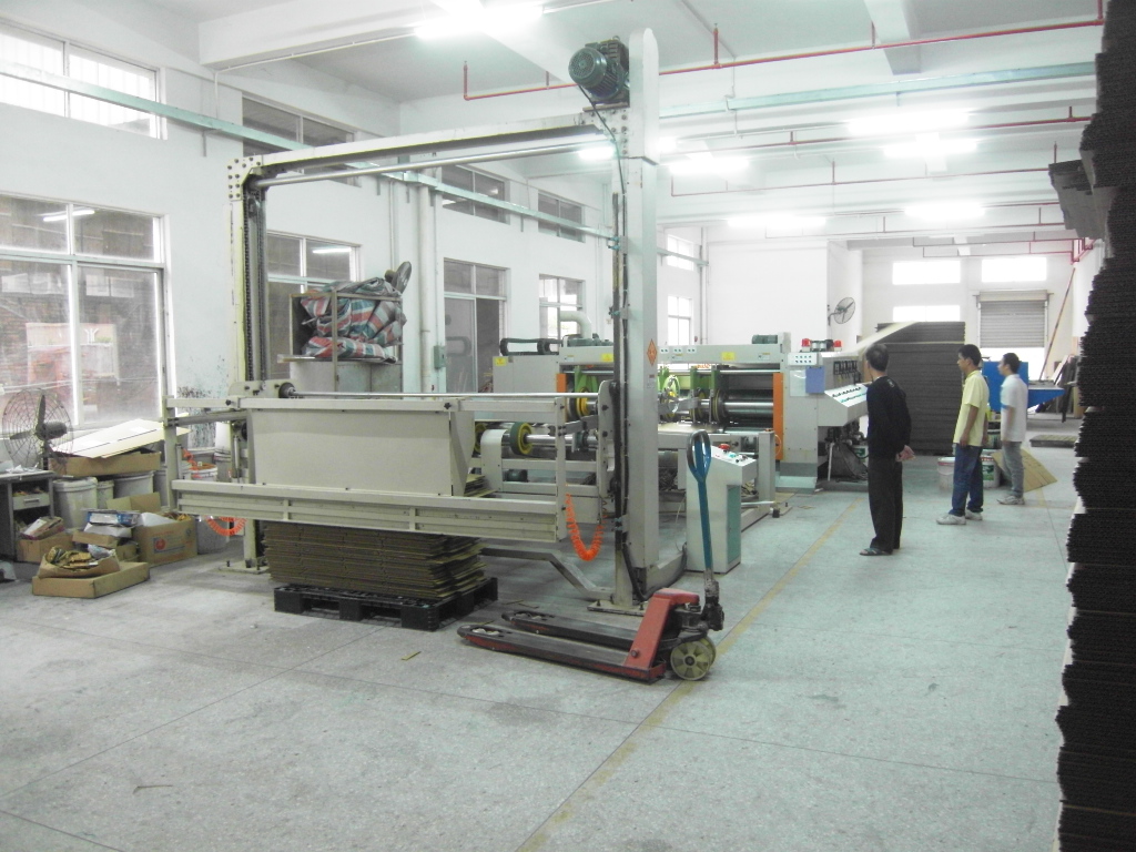 电脑自动高速3色开槽印刷机